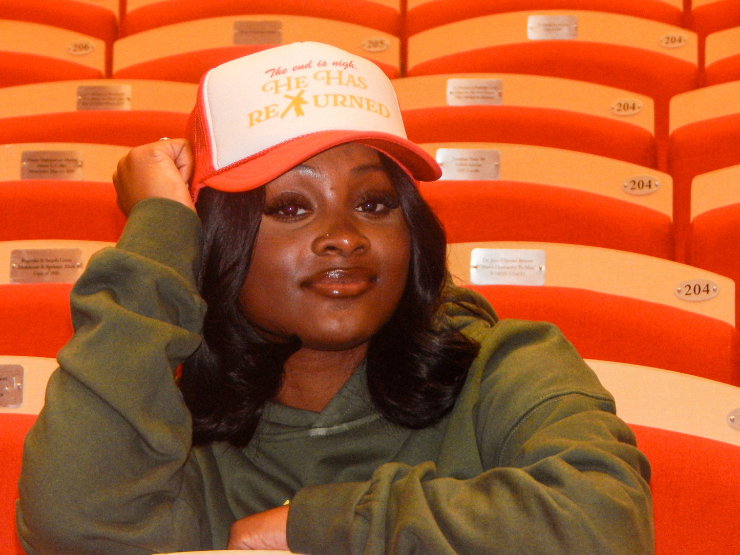 "His Spirit is Upon Us" Hat